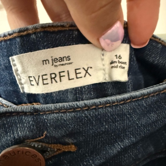 M Jeans Everflex Slim Boot Mid Rise - Picture 3 of 3